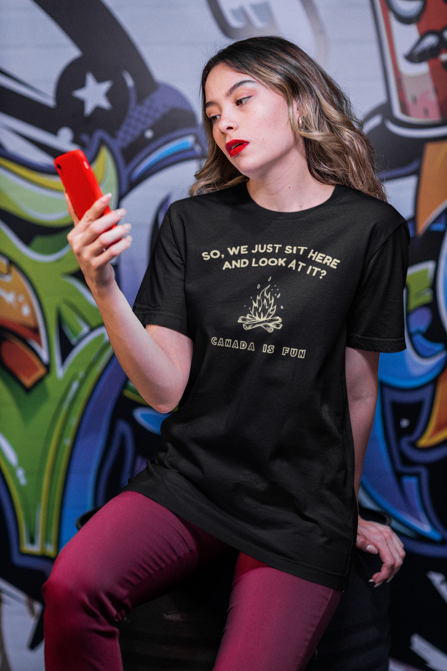 So, We Just Sit Here and Look at It? Heated Rivalry Cottage Episode T-Shirt